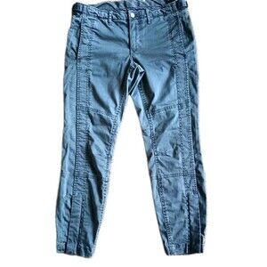 Jordan Louis Skyler Pant Size 29 Blue Skinny Military Zippered Ankle Casual